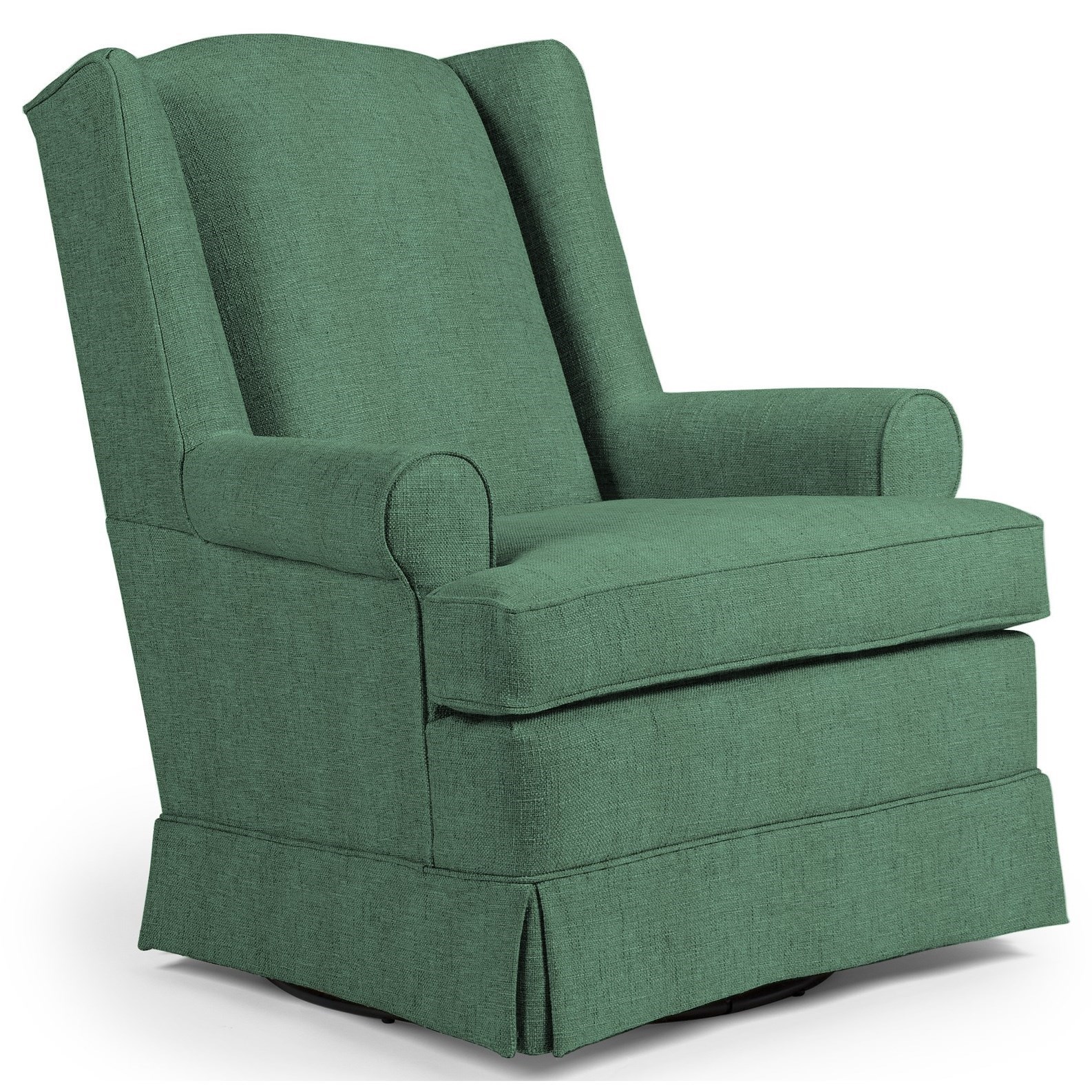 Best Home Furnishings Roni 7197 Roni Skirted Swivel Glider Chair Jacksonville Furniture Mart Uph Upholstered Chairs
